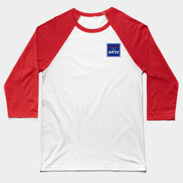 The Original Logo Baseball T-Shirt by Shouldaboys Podcast